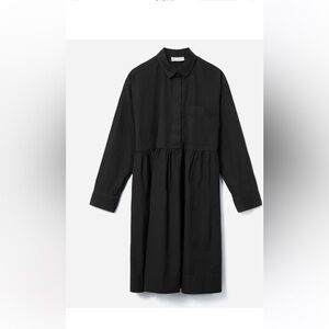 Everlane Navy Long Sleeve Top